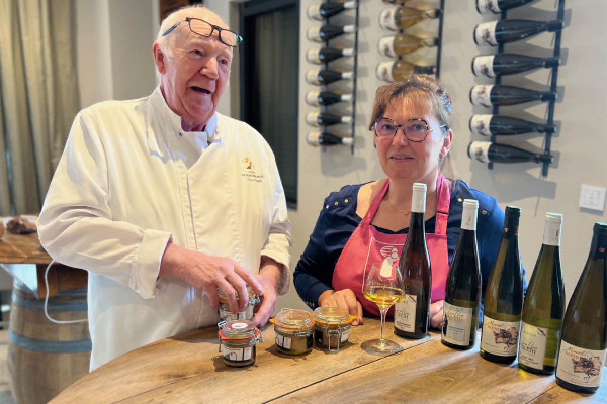 Stimmige Begleiter Terroirweine und elsässische Stopfleber - Exploregion