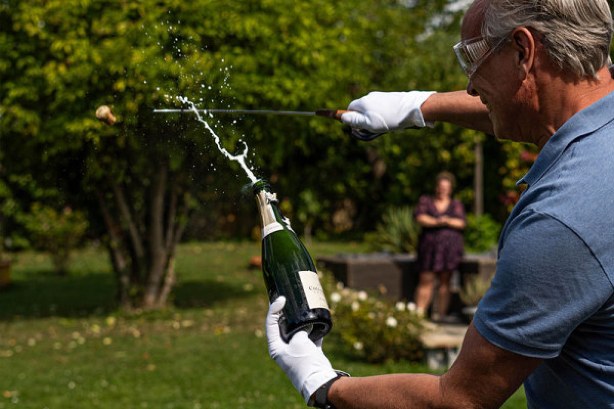 Champagne Sabering and Tasting Workshop - Exploregion