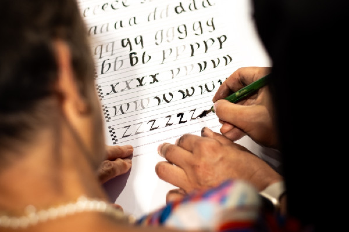 Kalligrafie: von A bis Z (Improvers) - Exploregion