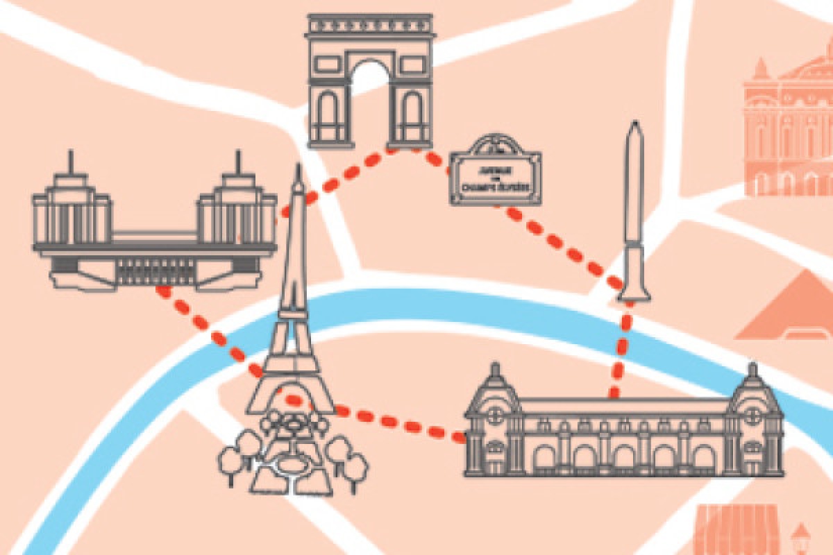 CHAMPS-ELYSEES EIFFEL TOWER (1h) - Exploregion