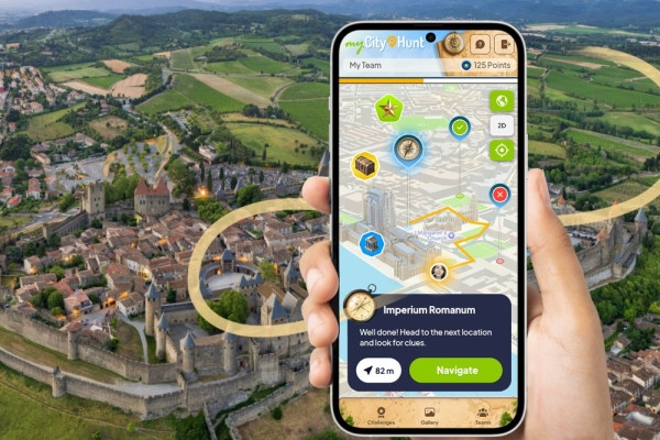 Digitale Schnitzeljagd Carcassonne - Exploregion