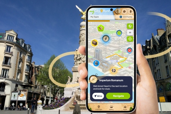 Digitale Schnitzeljagd Reims - Exploregion