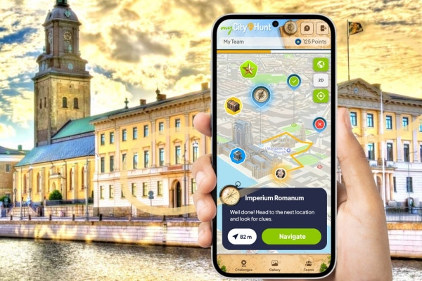 Digitale Schnitzeljagd Göteborg - Exploregion