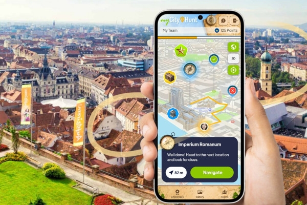 Digitale Schnitzeljagd Graz - Exploregion