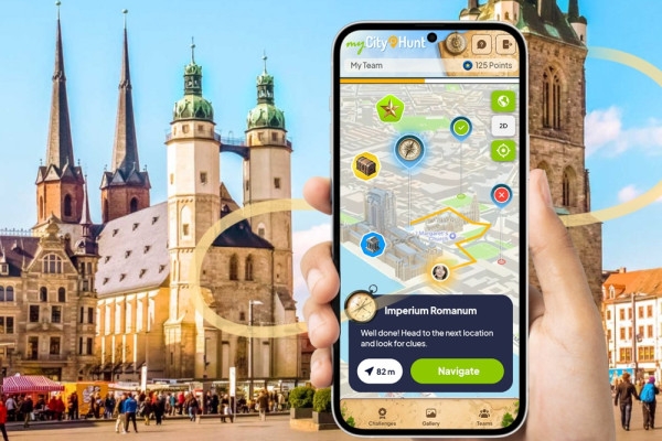 Digitale Schnitzeljagd Halle - Exploregion