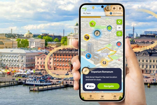 Digitale Schnitzeljagd Helsinki - Exploregion