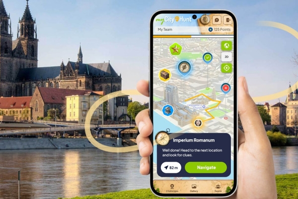 Digitale Schnitzeljagd Magdeburg - Exploregion