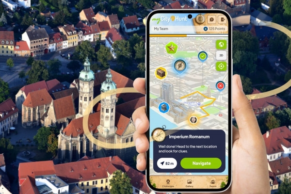 Digitale Schnitzeljagd Naumburg - Exploregion