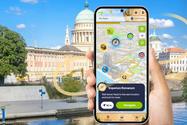 Digitale Schnitzeljagd Potsdam - Exploregion