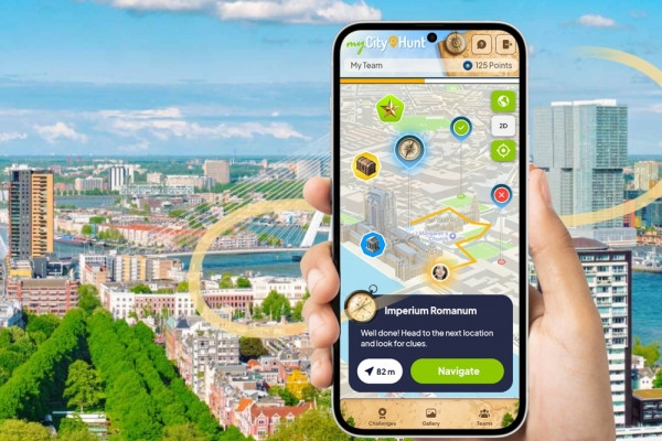 Digitale Schnitzeljagd Rotterdam - Exploregion
