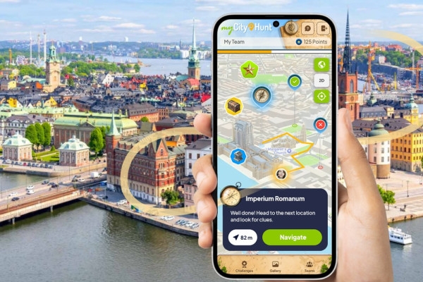 Digitale Schnitzeljagd Stockholm - Exploregion