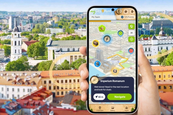 Digitale Schnitzeljagd Vilnius - Exploregion