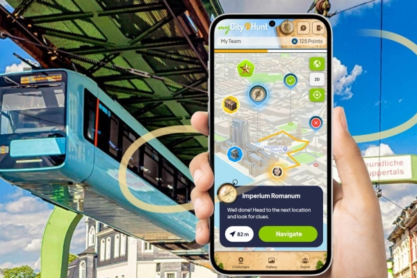 Digitale Schnitzeljagd Wuppertal - Exploregion