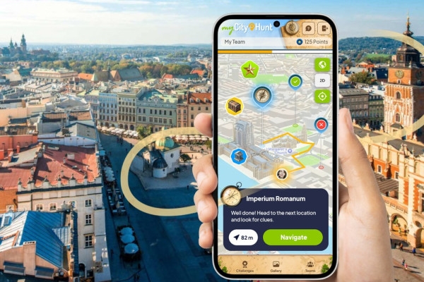 Digitale Schnitzeljagd Krakau - Exploregion