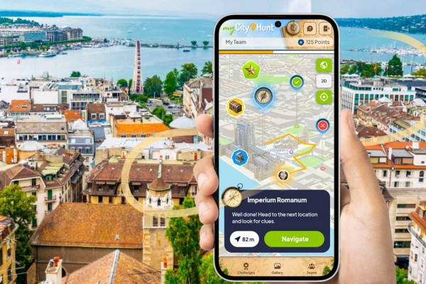 Digitale Schnitzeljagd Genf - Exploregion