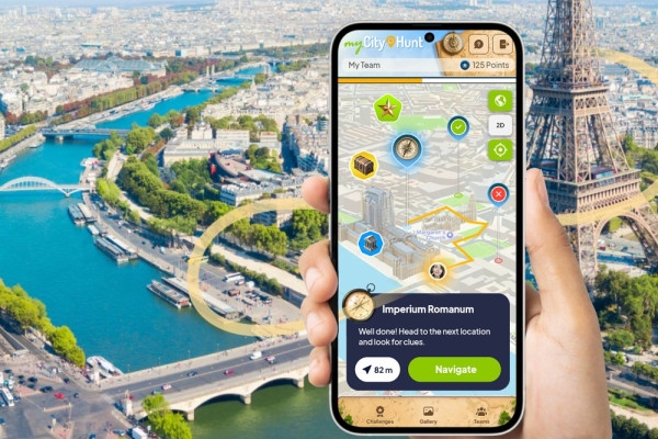 Digitale Schnitzeljagd Paris - Exploregion