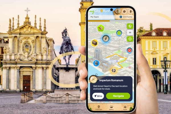 Digitale Schnitzeljagd Turin - Exploregion