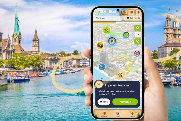 Digitale Schnitzeljagd Zürich - Exploregion
