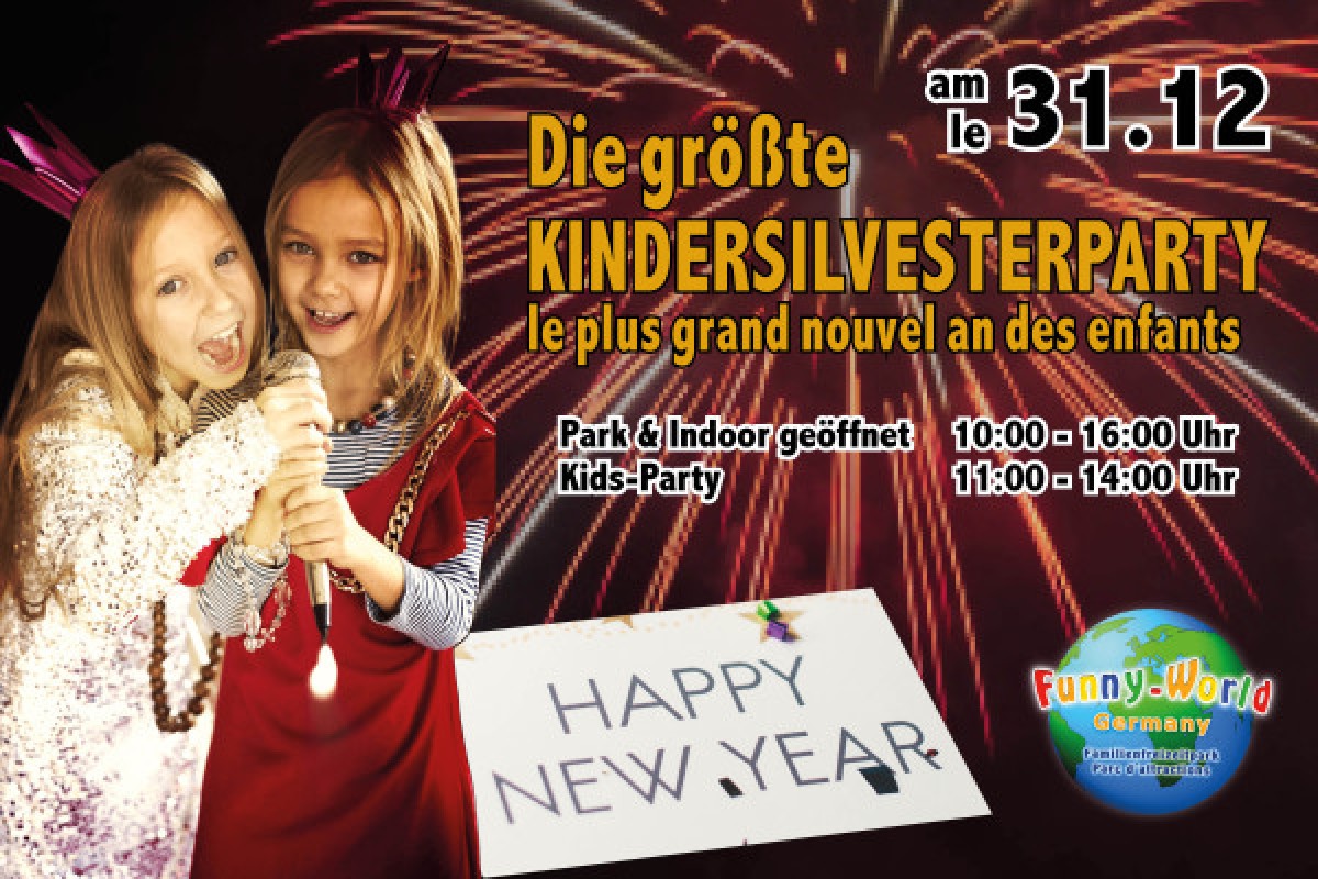 Die größte Kindersilvesterparty - Exploregion