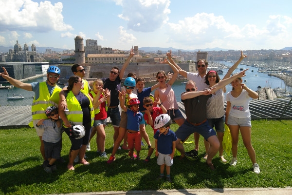 Wesentliches Marseille E-Bike "Pitchoun - Exploregion