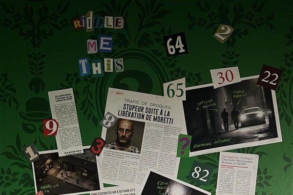 The Riddler: Your final test at Batman Escape Paris - Exploregion