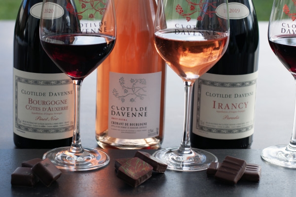Wine and chocolat tasting at Chablis. - Exploregion