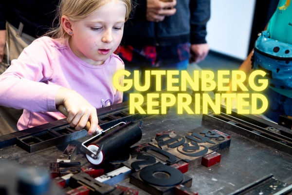 Gutenberg Reprinted | Kids Workshop - Exploregion